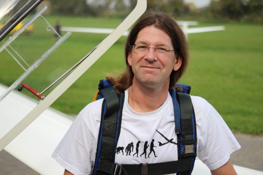 Uwe Wahlig Dritter beim Flight Challenge Cup Gliding