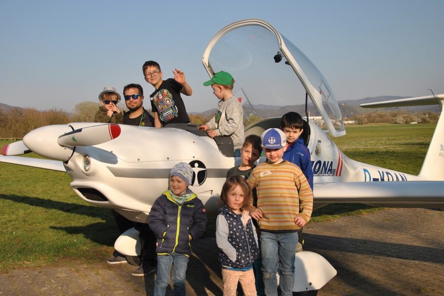 Besuch: Segelflugplatz hautnah erleben…