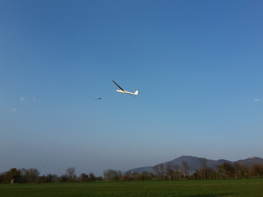 Flugbetrieb Windenstarst ASK-21