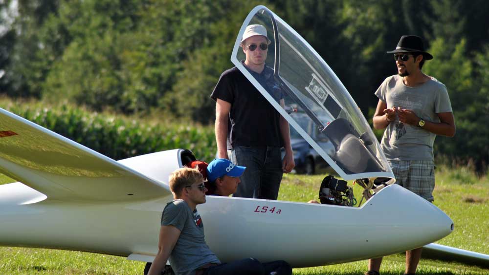 Flugbetrieb LS4 Jugend